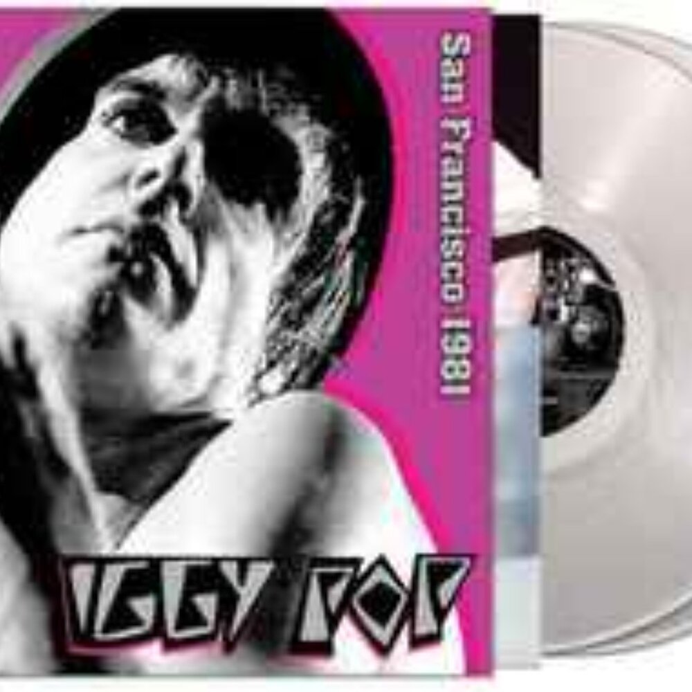 Iggy Pop – San Francisco 1981 Double Vinyl Limited Edition Silver Vinyl